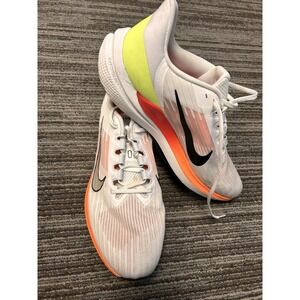 Size 13 - Nike Air Winflo 9 White Bright Orange‎ Yellow Clean